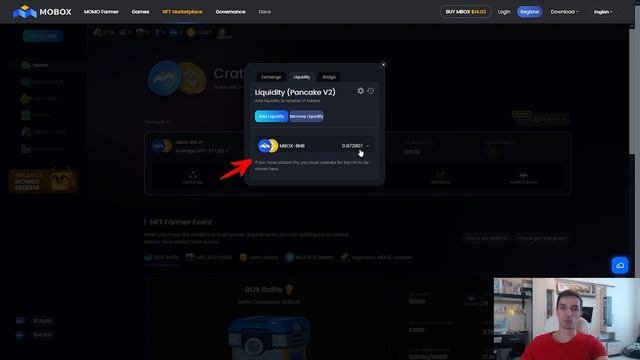 ИГРА MOBOX. СТЕКИНГ КРИПТОВАЛЮТЫ MBOX. КАК ВНЕСТИ ПОД ПРОЦЕНТ И КАК ВЫВЕСТИ. ТОКЕН ЛИКВИДНОСТИ. смотреть онлайн