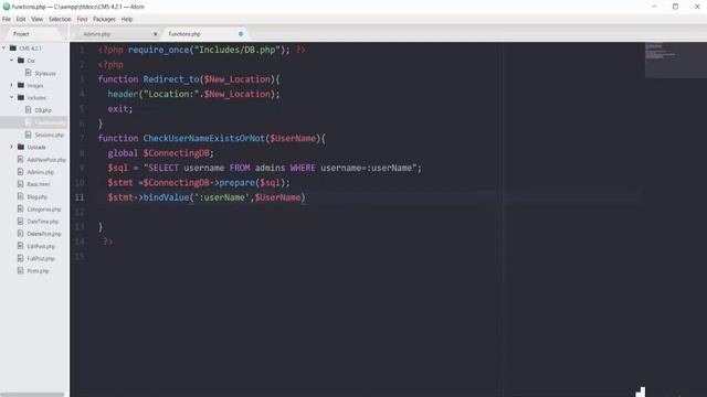 CMS Check The New Admin Record Using PHP смотреть онлайн