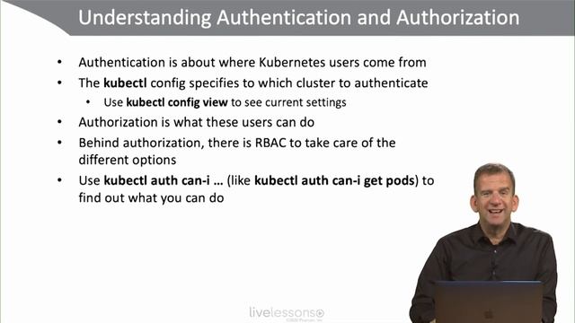 Understanding Authentication and Authorization - CKAD Video Course by Sander van Vugt смотреть онлайн