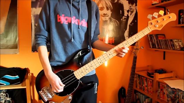 Lithium - Nirvana, bass cover смотреть онлайн