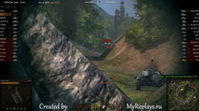 WOT: Aisa Miao - KV-2 - 8 frags - смотреть онлайн