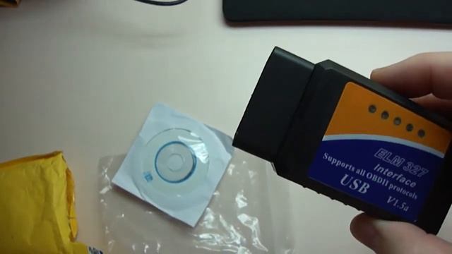 K-Line (китайский OBDII адаптер ELM-327)