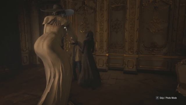 Lady Dimitrescu Sucks Ethans Blood In 3rd Person POV - Resident Evil 8 Mods