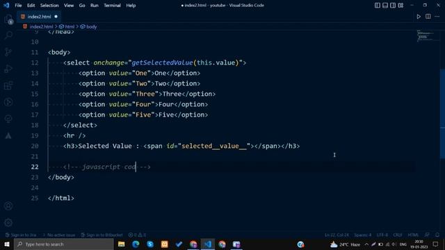 How to get Select Box values using Javascript | @swapnilcodes смотреть онлайн