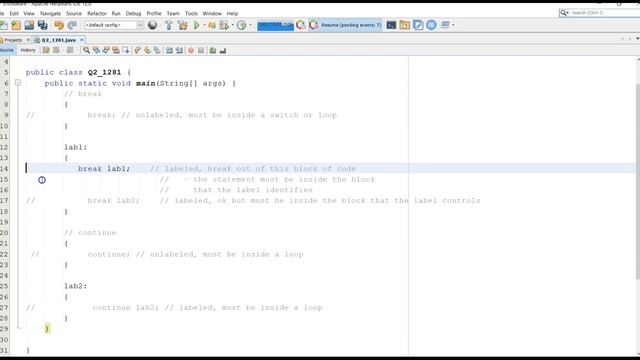 Which statement about 'break' and 'continue' is true? (enthuware.ocajp.i.v8.2.1281 смотреть онлайн