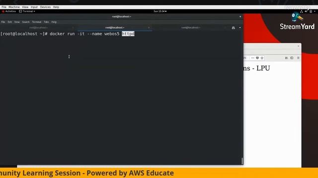Introduction to Docker | AWS ECS | Community Learning Sessions | AWSCCLPU смотреть онлайн