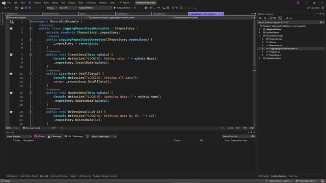 C# - Decorator Pattern Example смотреть онлайн