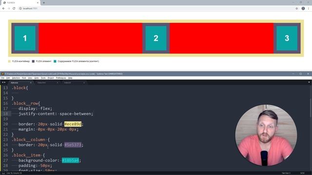 FLEXBOX. Учимся верстать на флексах. Флексбокс уроки. Часть первая - свойства flex-контейнера смотреть онлайн