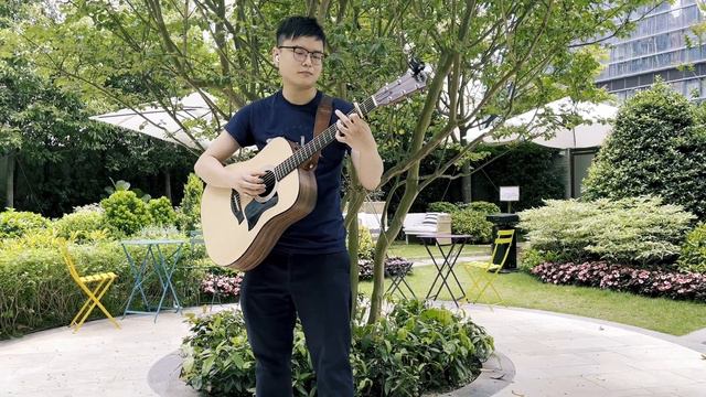 Grenade (Bruno Mars) Fingerstyle Guitar Solo cover смотреть онлайн