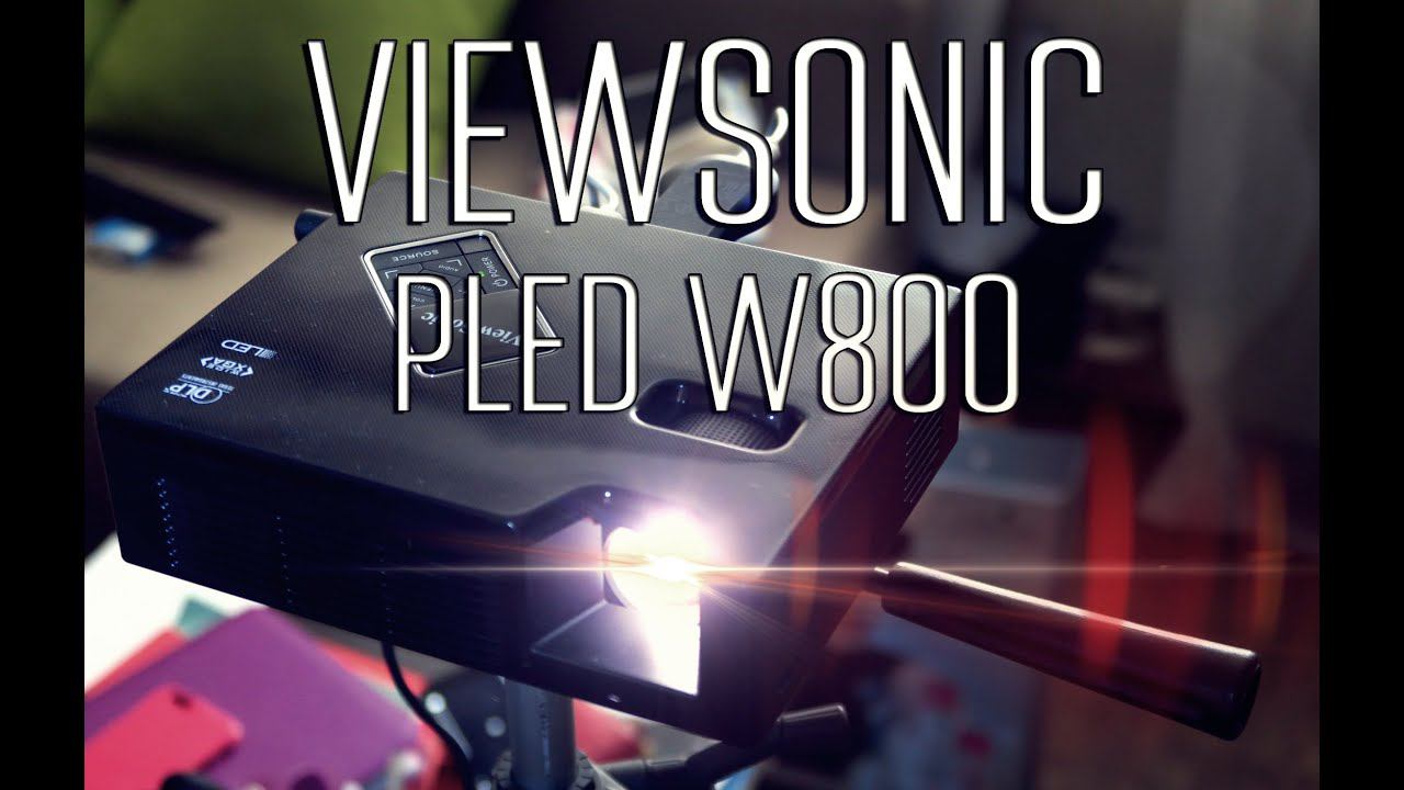Проектор ViewSonic PLED-W800 - Обзор