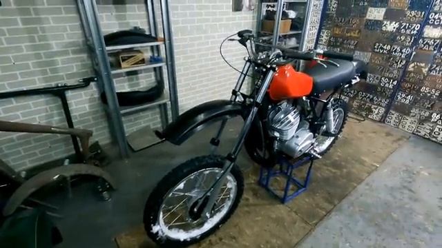 Иж К 16 1989 г - запуск после реставрации, тестдрайв и обзор кроссового ПС ( Планета Спорт).12 сери смотреть онлайн