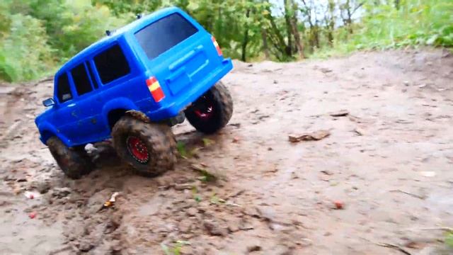 Test Drive Toyota Land Cruiser 80 | Rc Cars Off Road смотреть онлайн