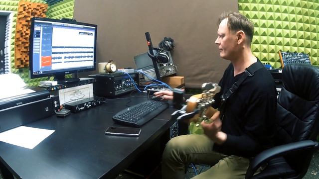 IksDen / Запись бас-гитары / песни Прыгай и Капитан Кук / @iksDen смотреть онлайн