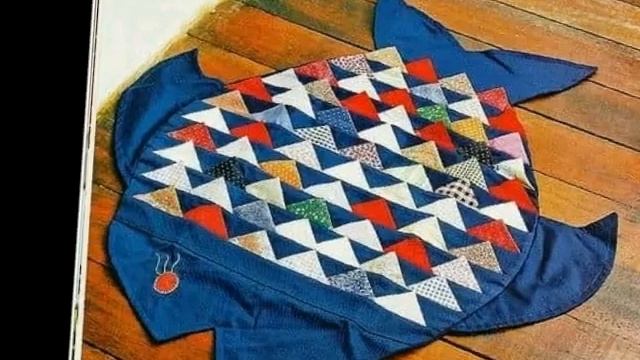 Чудові коврики із різних кусочків яскравих тканин. #Печворк смотреть онлайн