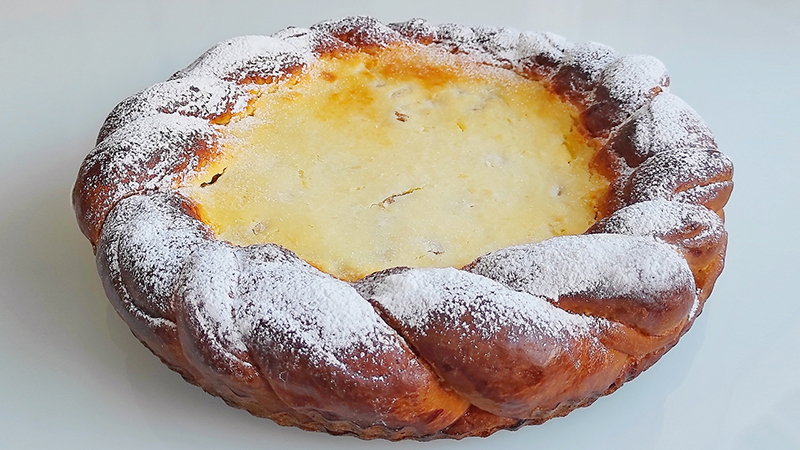 Я готова печь его КАЖДЫЙ ДЕНЬ! ПИРОГ С ТВОРОГОМ. Простой, но очень вкусный! СЕКРЕТ в НАЧИНКЕ! смотреть онлайн