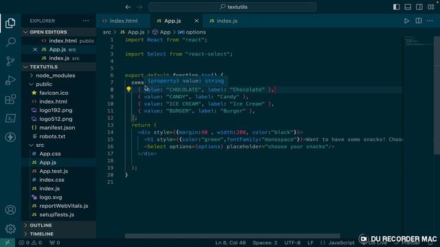 REACTjs , Dropdown menu , #javascript #html #css смотреть онлайн
