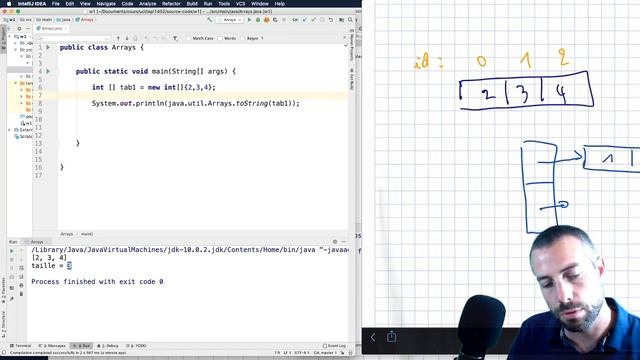 07 arrays (1D, 2D, etc), how to create them and retrieve their length смотреть онлайн