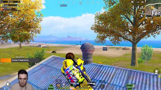 Играем на эмуляторе/ Pubg Mobile 1.3/ Завоеватель в дуо/ Небольшой Марафон/ смотреть онлайн