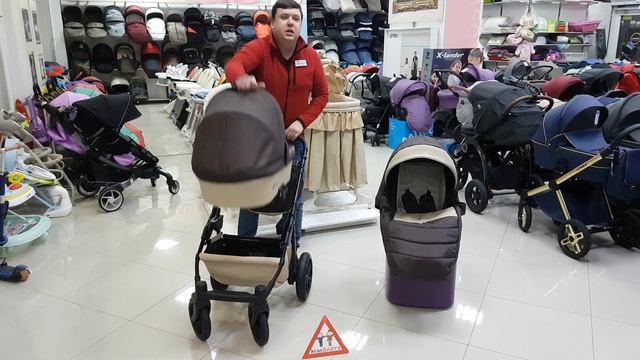 модульная коляска Lonex First 2 в 1 смотреть онлайн