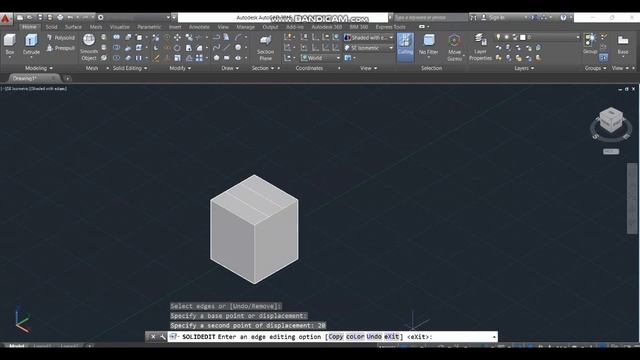 Să învățăm despre AutoCAD- Copy Edges смотреть онлайн