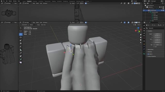Roblox how to make a dynamic cape - Utilizing SmartBone module (Blender & Studio) смотреть онлайн