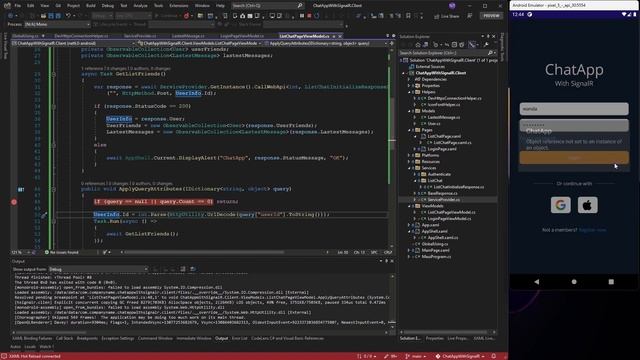 Chat app with .NET Core Api and SignalR (Part 2) | .NET MAUI UI Challenge | #3 смотреть онлайн