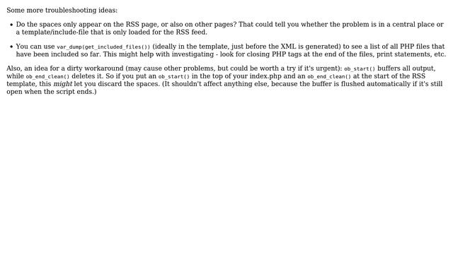 Drupal: Blank spaces opening RSS XML file - How to solve? (2 Solutions!!) смотреть онлайн