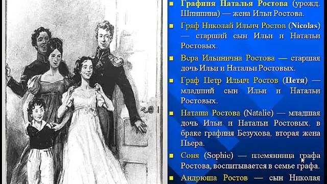 Мысль семейная в романе Л.Н.Толстого "Война и мир" смотреть онлайн
