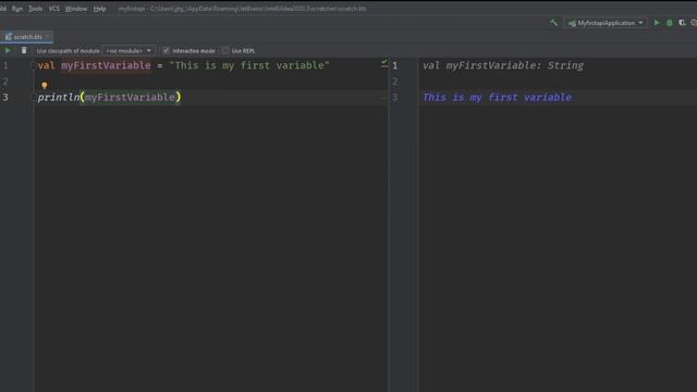 Kotlin Tutorial for Beginners - Quick Tips - Variables смотреть онлайн