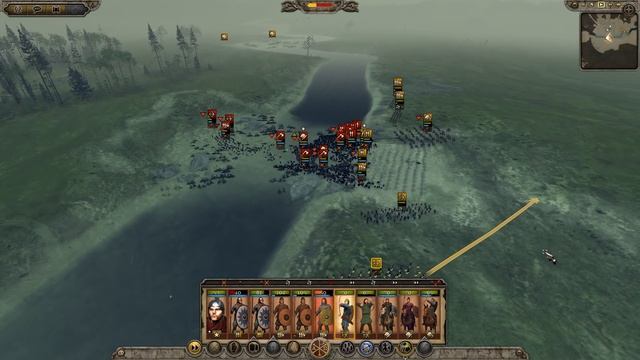 Total war: Attila. Мод Опалённая империя - цифровая реконструкция поздней римской античности. смотреть онлайн