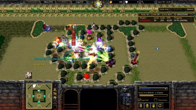 Warcraft 3 | Gem TD Plus #12 | 31:56 [Replay] смотреть онлайн