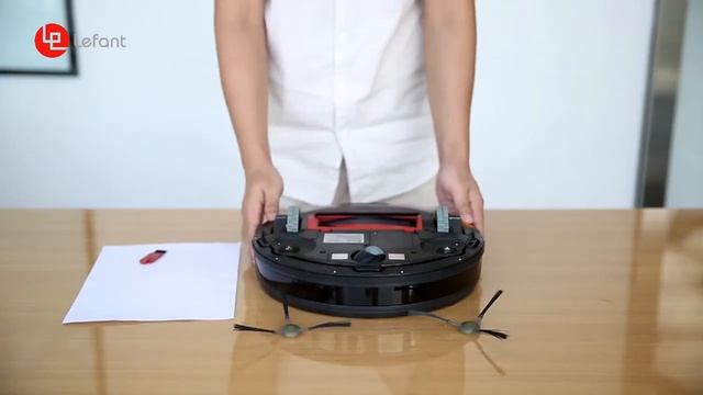 How to install & uninstall side brushes? Lefant Robot Vacuum Cleaner смотреть онлайн