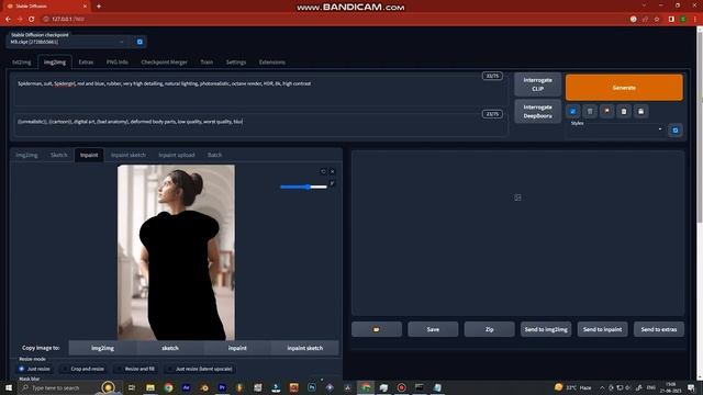 Use AI to become Spider Man - Stable Diffusion - Photoshop смотреть онлайн