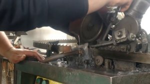 Как правильно заточить ленточную пилу.