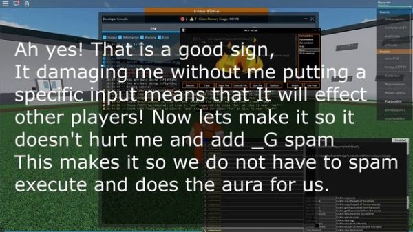 How to make *FE* Roblox scripts with remote spy (Easy)