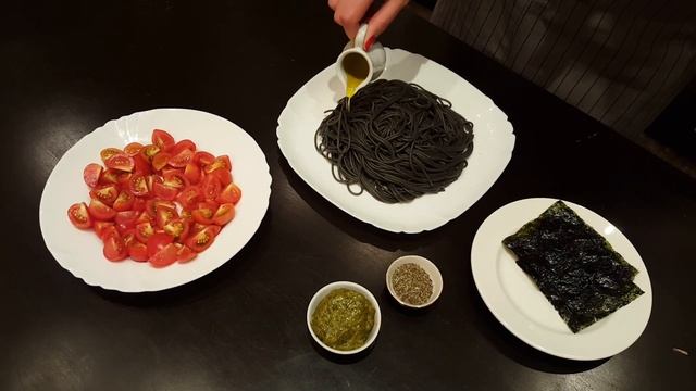 ПАСТА РЕЦЕПТ. ИТАЛЬЯНСКАЯ ПАСТА С СОУСОМ ПЕСТО! Простой и вкусный рецепт! ♡ смотреть онлайн