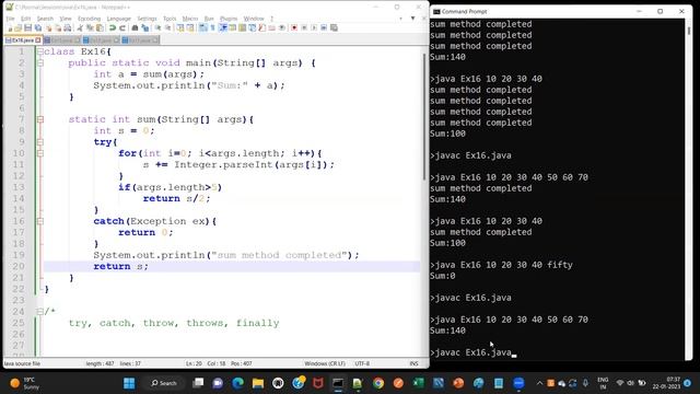 Java - Day 83 (in Telugu) - finally block in exception handling смотреть онлайн