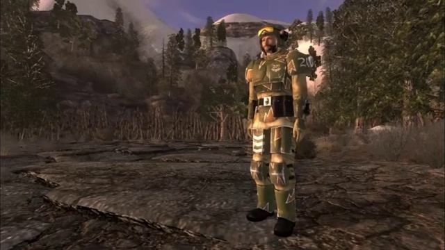 Fallout New Vegas Mods:Warhammer 40k Imperial Guard Armor Part 1 смотреть онлайн
