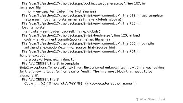 Django : cookiecutter command not found after installing with pip смотреть онлайн