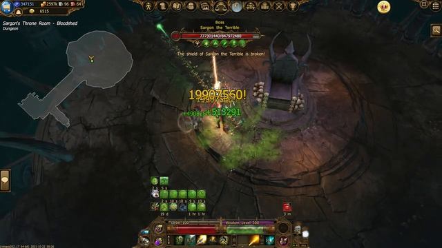 Testing Sargon Set - Fast Portal Farm For Rangers - 45x Sargon Blood - Drakensang Online смотреть онлайн