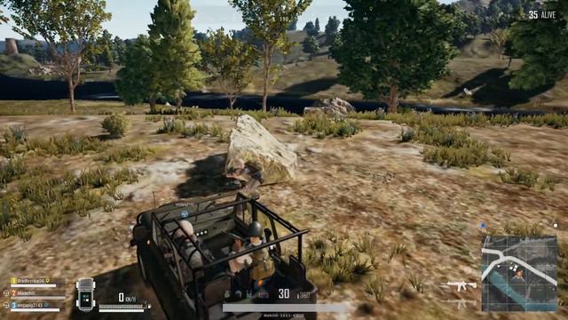 Player Unknown Battlegrounds Roof Man смотреть онлайн