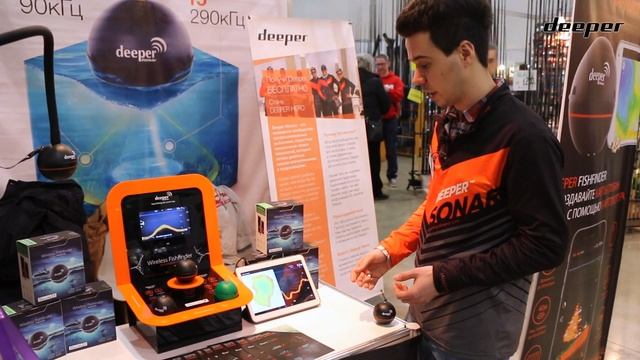Как реализуется функция картплоттер в эхолоте Deeper? смотреть онлайн