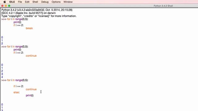 3.4 Pass, Break and Continue - Introduction to Python Programming смотреть онлайн