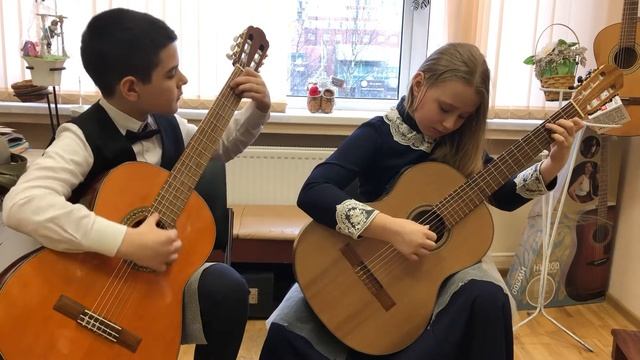 Дуэт гитар. Полина Малеткина и Игорь Мирзорахматов смотреть онлайн