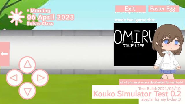Playing Kouko Simulator-(Yandere simulator fan game 2d) смотреть онлайн
