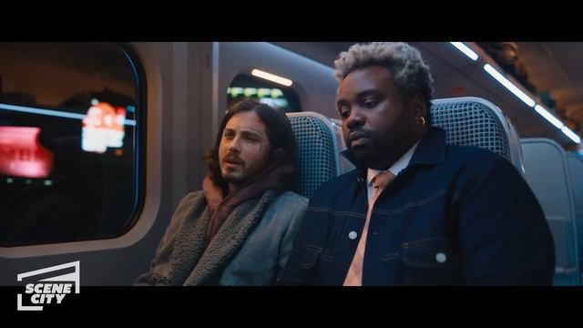 Bullet Train: Tangerine and Lemon's Kills (Brian Tyree Henry, Aaron Taylor-Johnson) смотреть онлайн
