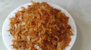 Рецепт жареной капусты - на все случаи жизни!