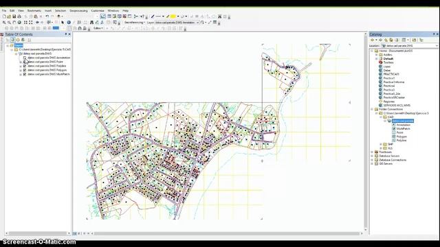 Shape creados a partir de archivos xls y cad смотреть онлайн