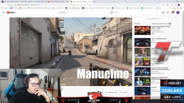ZorlaK REACT: O PROFESSOR DO CSGO E MAIS (SÓ RIR) смотреть онлайн