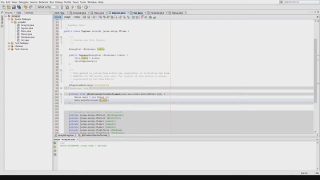 Como usar un ArrayList en diferentes clases sin perder datos | Java смотреть онлайн